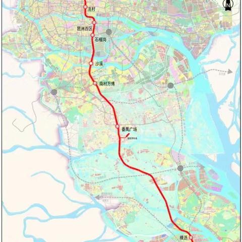广州地铁线路图全新详解