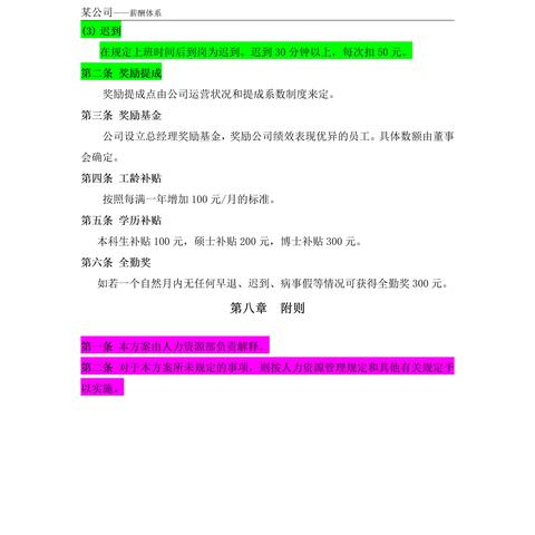 最新薪酬管理制度全面解析