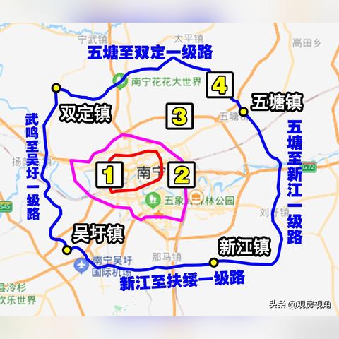 四环线东段规划详解图，最新规划概览