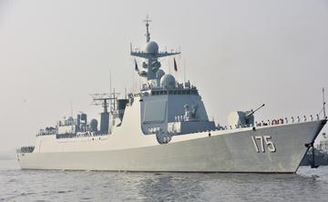 中国海军052D驱逐舰最新动态揭秘